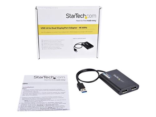 Startech : CONVERTISSEUR HDMI VERS DP ALIMENTE PAR USB - M pour - 4K
