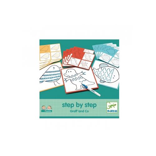 Djeco DJ08324 - Step by step Graff and Co