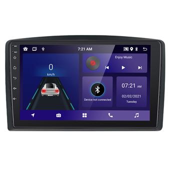 Façade D'autoradio Pour Mercedes Vito/Viano W639 (2003-2015) - Cadre Plastique ABS Pour écran 9 Ou 10 Pouces