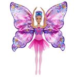 Barbie-De Danseuse A Papillon-Poupée Transformation 2En1 Hxj10