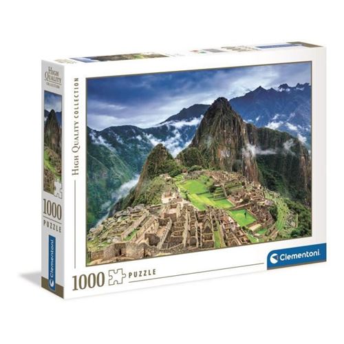 Puzzle 1000 pièces Clementoni - Machu Picchu