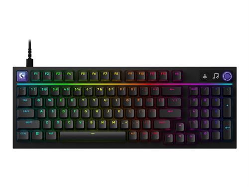 Logitech G316 X 98 Clavier 98% backlit USB AZERTY Belge commutateur : Tactile