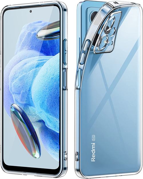 Coque Silicone Transparente Pour Xiaomi Redmi Note 12 Pro Little Boutik©