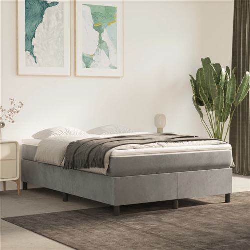 Sur-matelas 140x220x5 cm Vidaxl