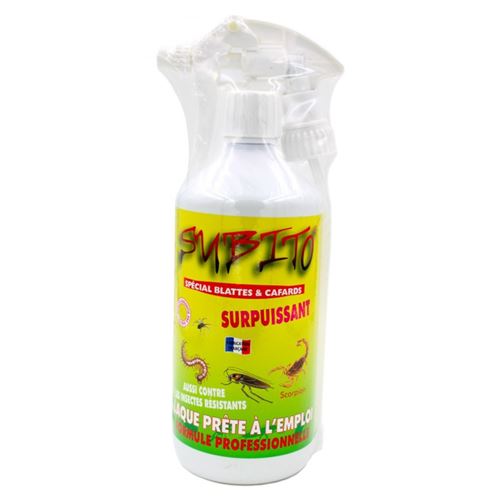 Laque insecticide spécial blattes et cafards - 1l Subito slaque1