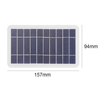 Panneau solaire 12v 5w Chargeur de batterie Système Portable
