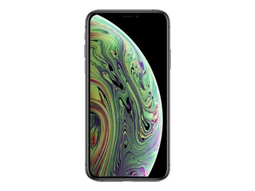 Apple iPhone XS - 4G smartphone - double SIM / Mémoire interne 64 Go - écran OEL - 5.8"" - 2436 x 1125 pixels (120 Hz) - 2x caméras arrière 12 MP, 12 MP - 2x front cameras 7 MP - gris sidéral État correct - N/A reconditionné disponible sur Fnac