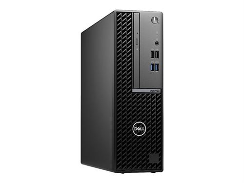 Dell OptiPlex 7010 (version 2023) - SFF Core i5 12500 / jusqu'à 4.6 GHz - RAM 16 Go - SSD 512 Go - NVMe, Class 25 - UHD Graphics 770 - Gigabit Ethernet - Win 11 Pro - moniteur : aucun - noir - BTS - avec 1 an de base sur site (AT, DE - 2 ans)