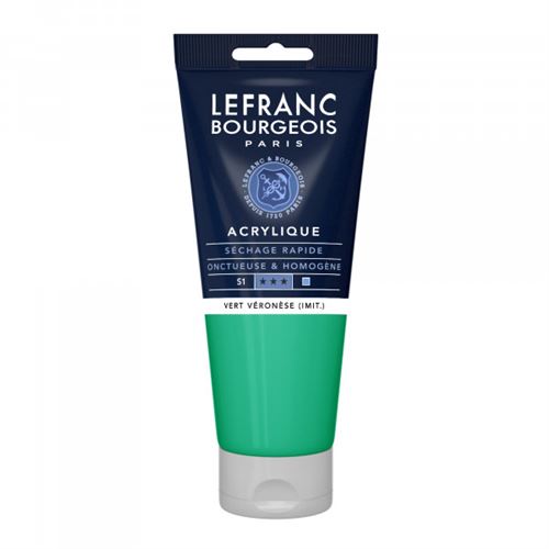 Lefranc Bourgeois - Peinture - peinture acrylique - imitation verte véronaise - opaque - satin - fine - 200 ml