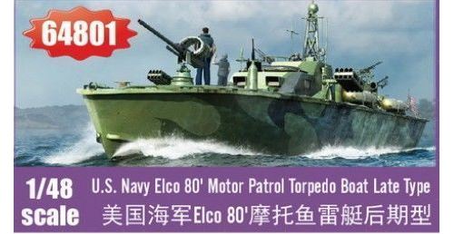 Elco 80 Motor Patrol Torpedo Boat Late Type - 1:48e - I Love Kit