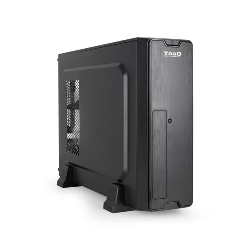 TooQ Technology Boitier Mini Tour Micro ATX TooQ Slim TQC-3007U3C avec alimentation SFX 500W(Noir)