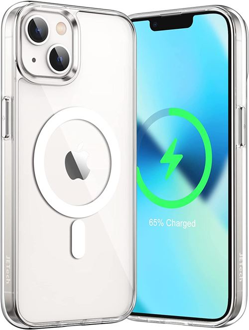Coque Silicone Transparente Compatible Magsafe Pour iPhone 13 Little Boutik©