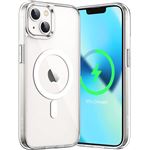 Coque Silicone Transparente Compatible Magsafe Pour iPhone 13 Little Boutik©