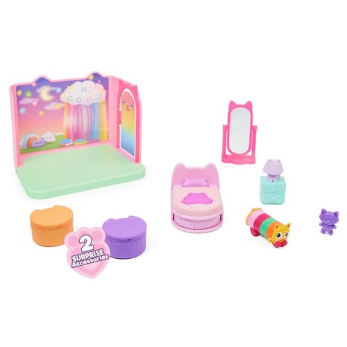 Spin Master - Gabby's Dollhouse - Set de jeu La chambre de Polochat - Image 3