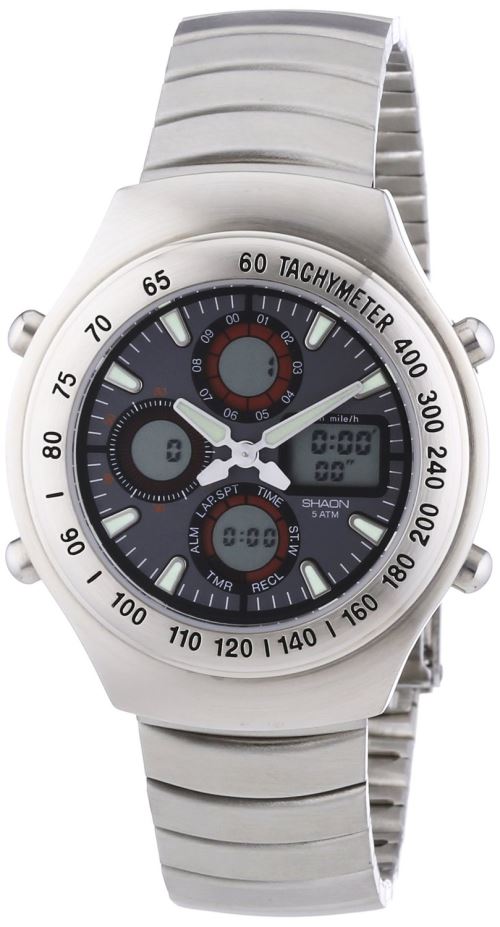 SHAON Montre -44-7900-48 en Acier inoxydable Argenté