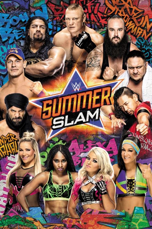 Affiche Maxi WWE Summerslam 2017 61x91.5 cm