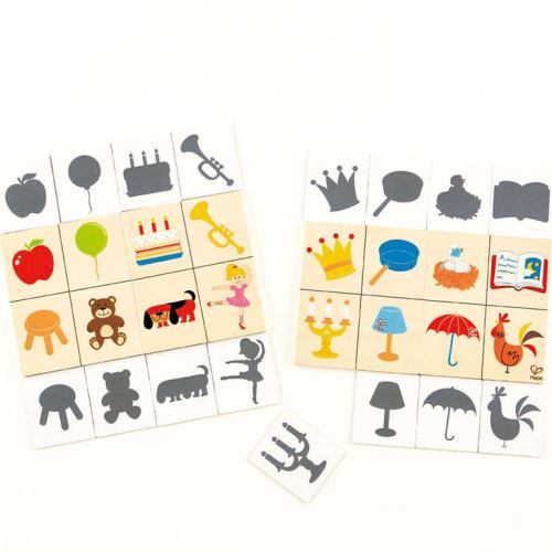 Jeu éducatif enfant memo SHAPE & SHADOW HAPE