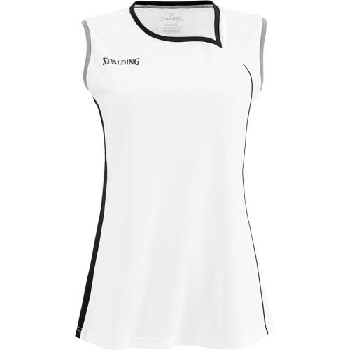 Spalding - Maillot Femme Spalding 4her II - XXS - blanc/noir/argent