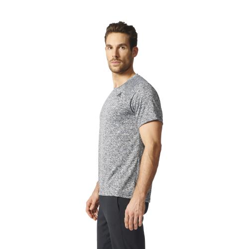 Adidas - T-shirt adidas Design 2 move heather - L - noir