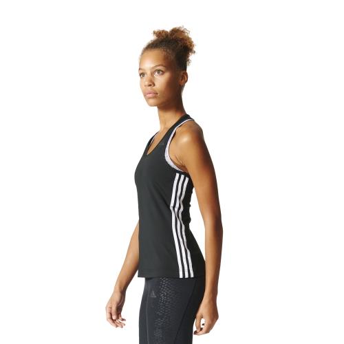 Adidas - Débardeur femme adidas D2M 3-Stripes - S - noir