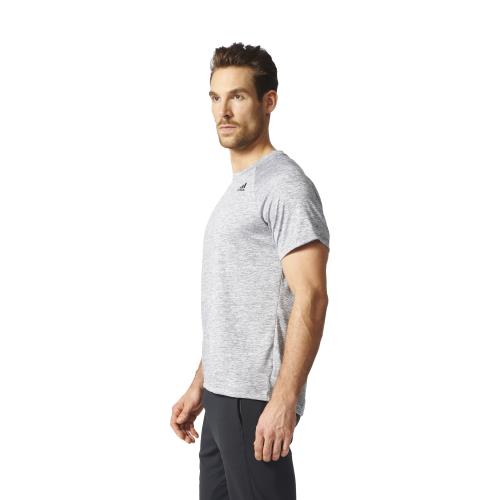 Adidas - T-shirt adidas Design 2 move heather - L - gris chiné