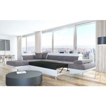 400 sur canap dangle gauche convertible avec coffre blancgris rio achat prix fnac - Canape Angle Blanc Et Gris 400 sur canap dangle gauche convertible avec coffre blancgris rio achat prix fnac - Canape Angle Blanc Et Gris