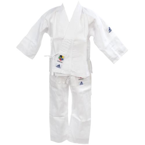 Kimono de karaté Adidas Evolution blanc karate jr Blanc taille : 130 réf : 23064