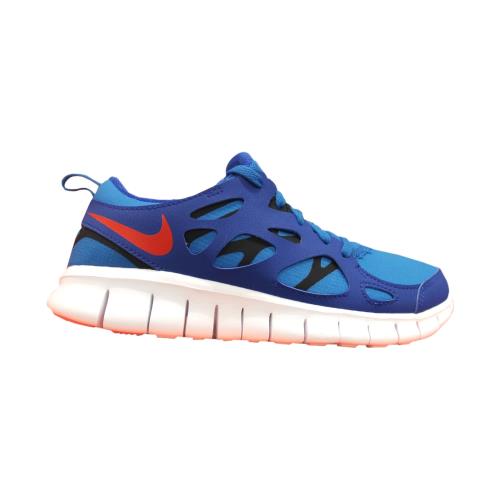 Basket Nike Free Run 2 Junior Bleu 443742-404