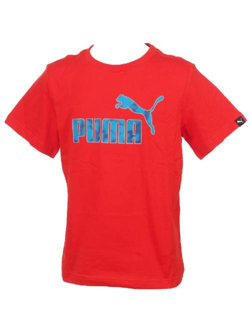 tee shirt puma enfant rouge