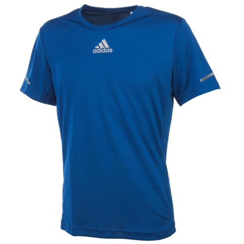 Maillot de running Adidas Run Bleu Taille XL Adulte Homme