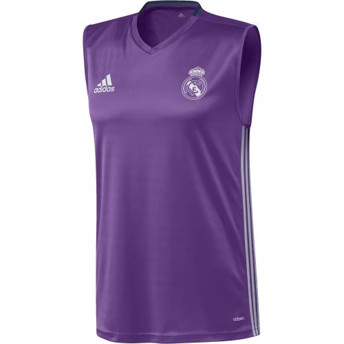 Adidas Débardeur training Real Madrid 2016/2017 violet brut/blanc cristal Taille M Adulte Homme