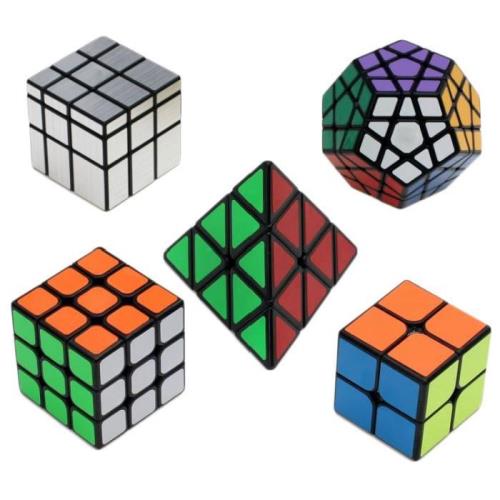 Speedcube pour des rotations faciles et rapides Jeu de vitesse pour petits et grands digitCUBE Cube magique pyramide 