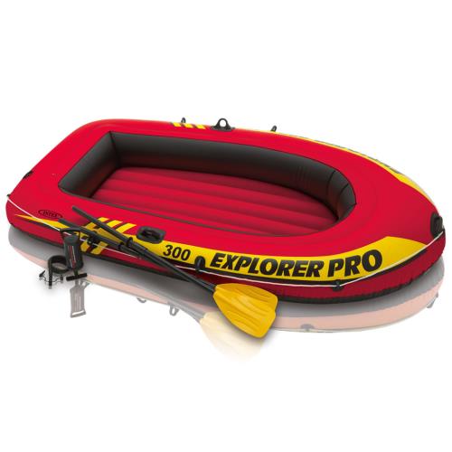 Intex Explorer Pro 300 opblaasboot met peddels en pomp 58358NP