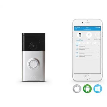 Ring V1 Verbonden Videophone Satijn