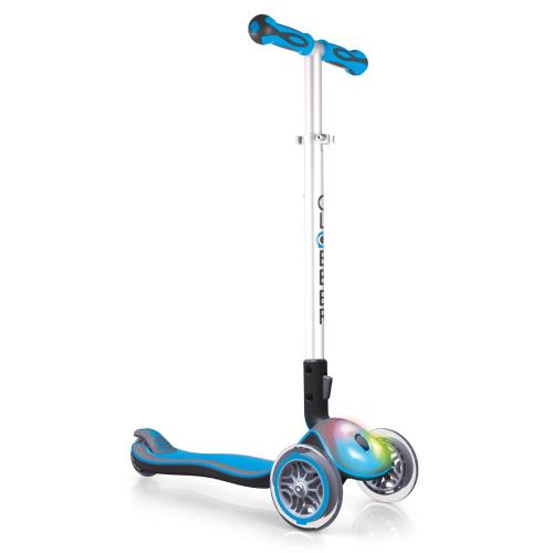 Authentic Sports 448-101 Trottinette Elite Lights - Translucent blue - dark grey
