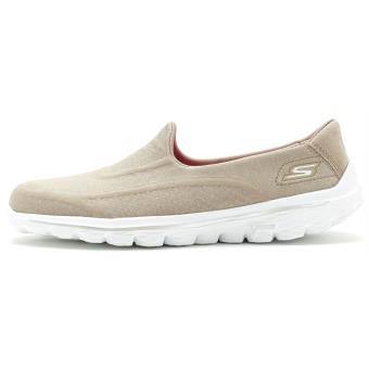 skechers go walk 2 beige