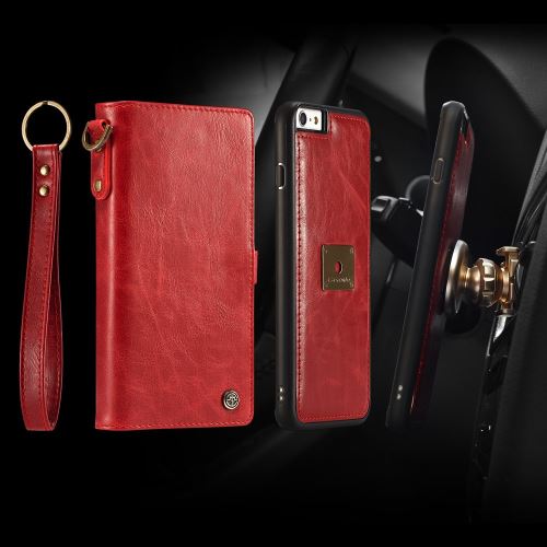 Coque en TPU moi 2 détachable en 1 split protection rouge pour votre Apple iPhone 6S/6 4.7