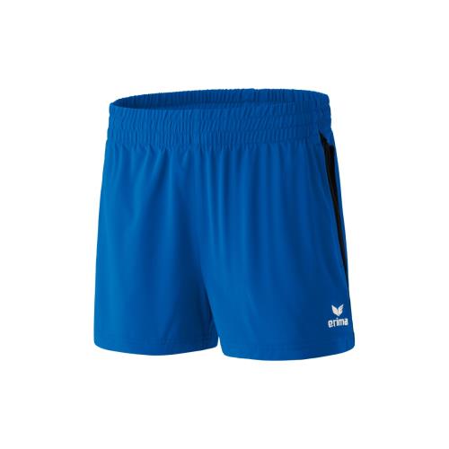 Erima - Short Femme Erima Premium One - XS/S - bleu royal/noir