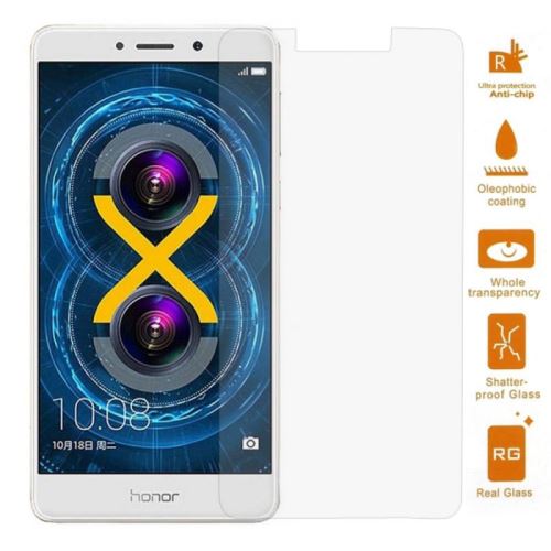 BPFY - Vitre de protection TRANSPARENTE Pour Huawei HONOR 6X - Film en Verre trempe 9H - recouvre la surface plate - Anti-choc Anti-rayure - Top Qualite