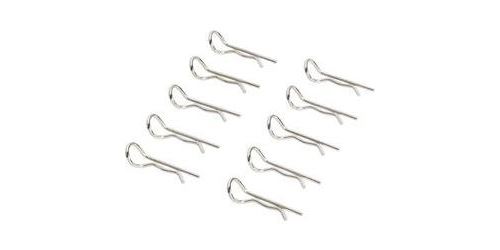 Pinces pour carrosserie Reely argent Longueur 25 mm 1:8 10 pc(s)