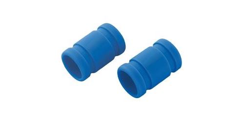 Raccord silicone 13x20x32mm (2) bleu