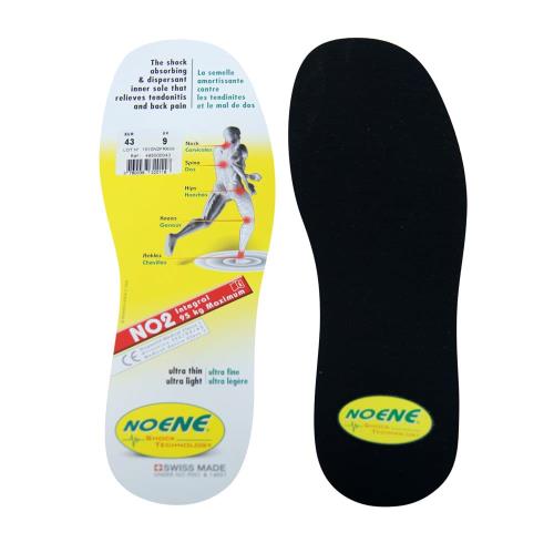 Noene No2 Noir 36 Semelles de chaussures Adulte Mixte