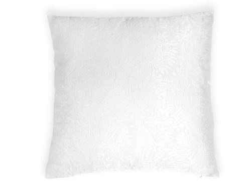 Coussin 40x40 cm SATURNE Blanc