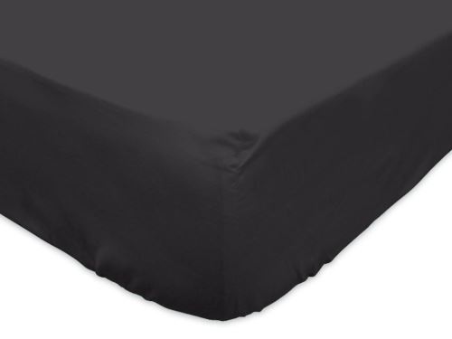 Drap housse JERSEY de coton 140x190 cm Gris