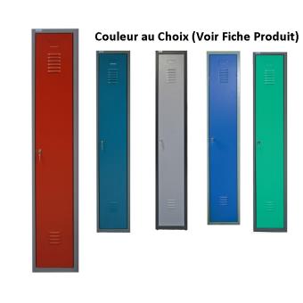 Kupper Armoire De Vestiaire Metallique Gris Rangement De L Atelier Achat Prix Fnac
