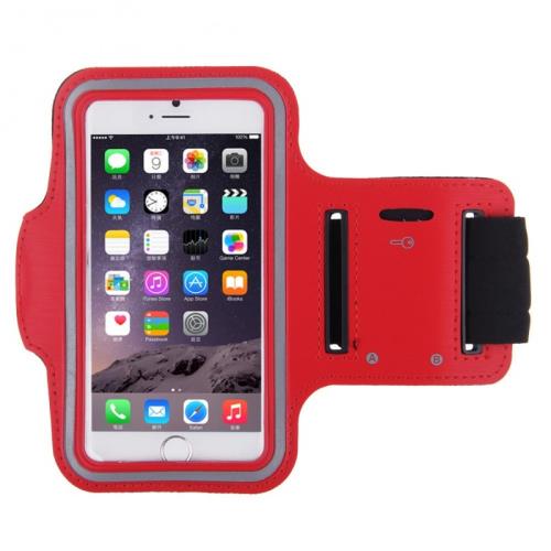 Brassard Sport pour IPHONE 7 PlusCourir Respirant APPLE Housse Etui Coque T7 (ROUGE)