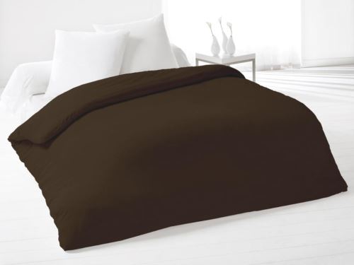 Housse de couette coton taupe EDEN