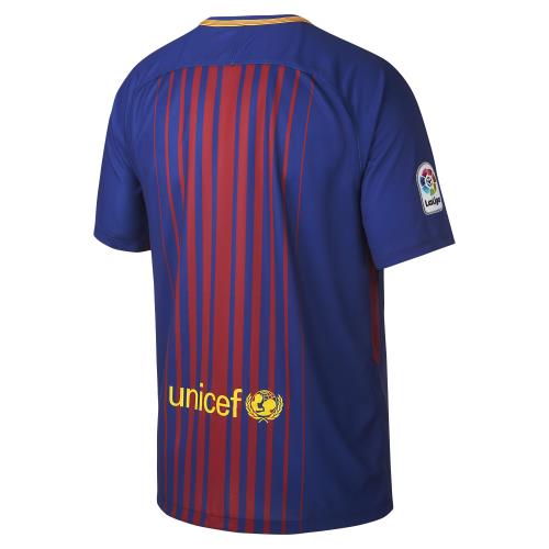 Men's Nike Breathe FC Barcelona Stadium Jersey M Bleu