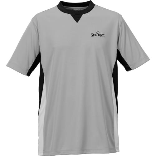 Spalding Classic gris/noir S Maillot d'arbitre Adulte Homme