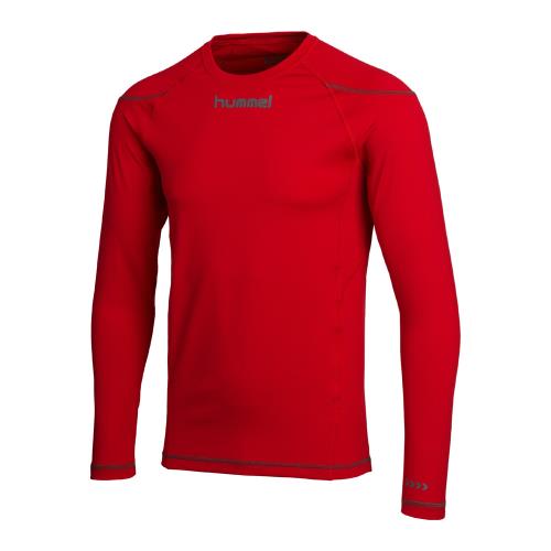 Hummel Underlayer Rouge 2XL Maillot manches longues Adulte Homme